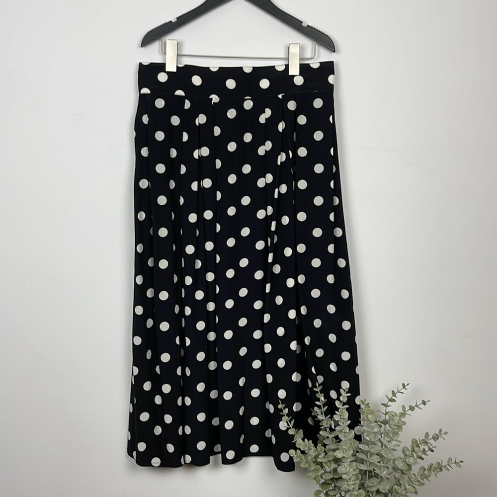 100% Silk Pleated Skirt